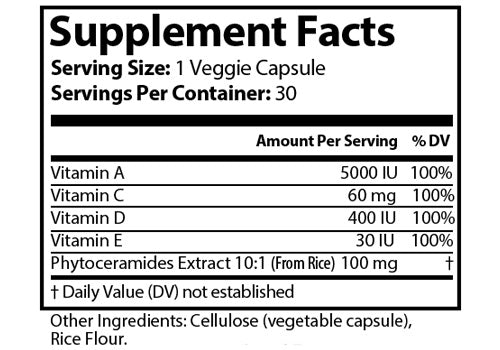 Ageless Anti-Aging Supplement Ingredients