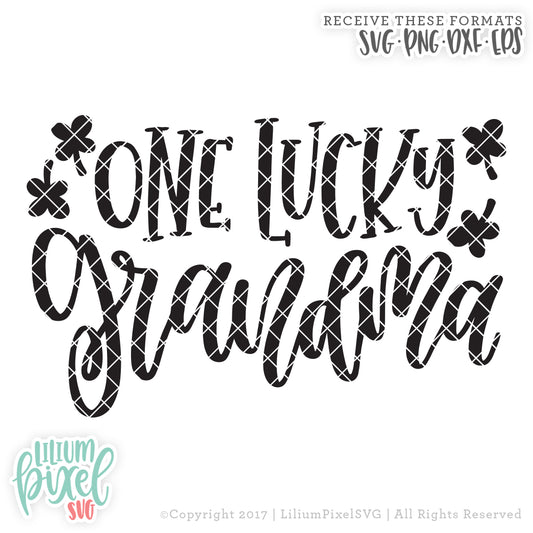 One Lucky Mama SVG Cut File – Crazy Crafty Lady Co.