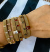 GEM STONE BANGLES