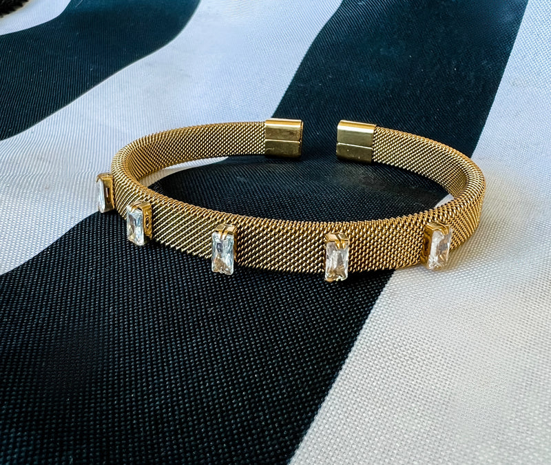 GEM STONE BANGLES