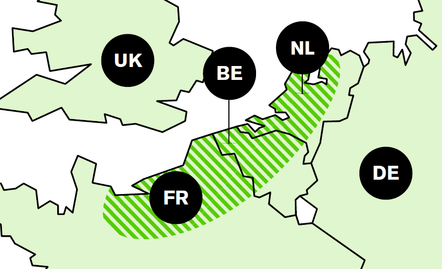 The flax belt zone