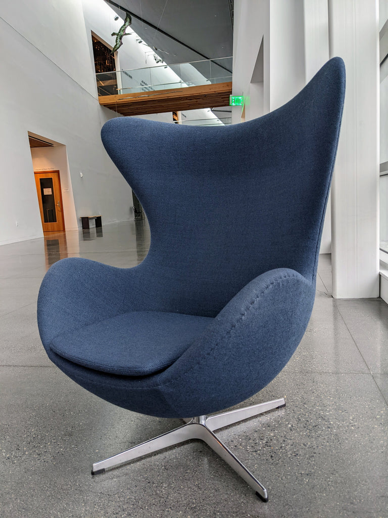 Egg Chair by Arne Jacobsen at the National Nordic Museum in Seattle, US