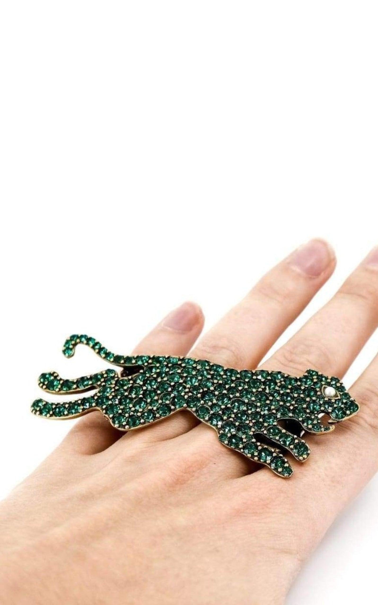 Gucci GG Marmont braided-detail Ring - Farfetch