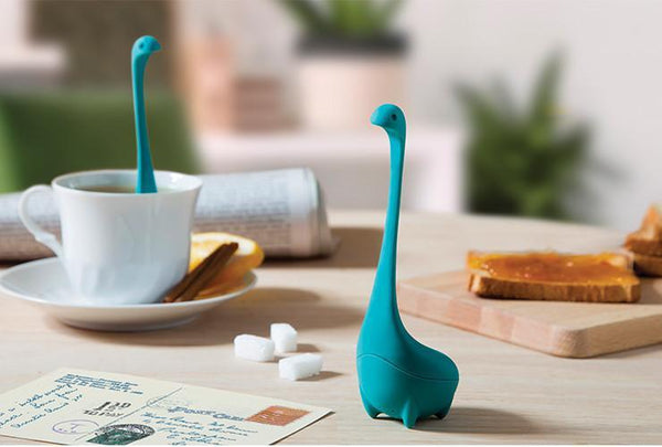 OTOTO Nessie Ladle Spoon - Turquoise Cooking Ladle - Cooking Gifts