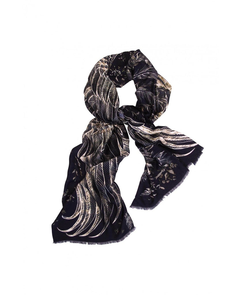 Black Wings Bird Scarf Lets You Beautifully Express Your Darker Side ...