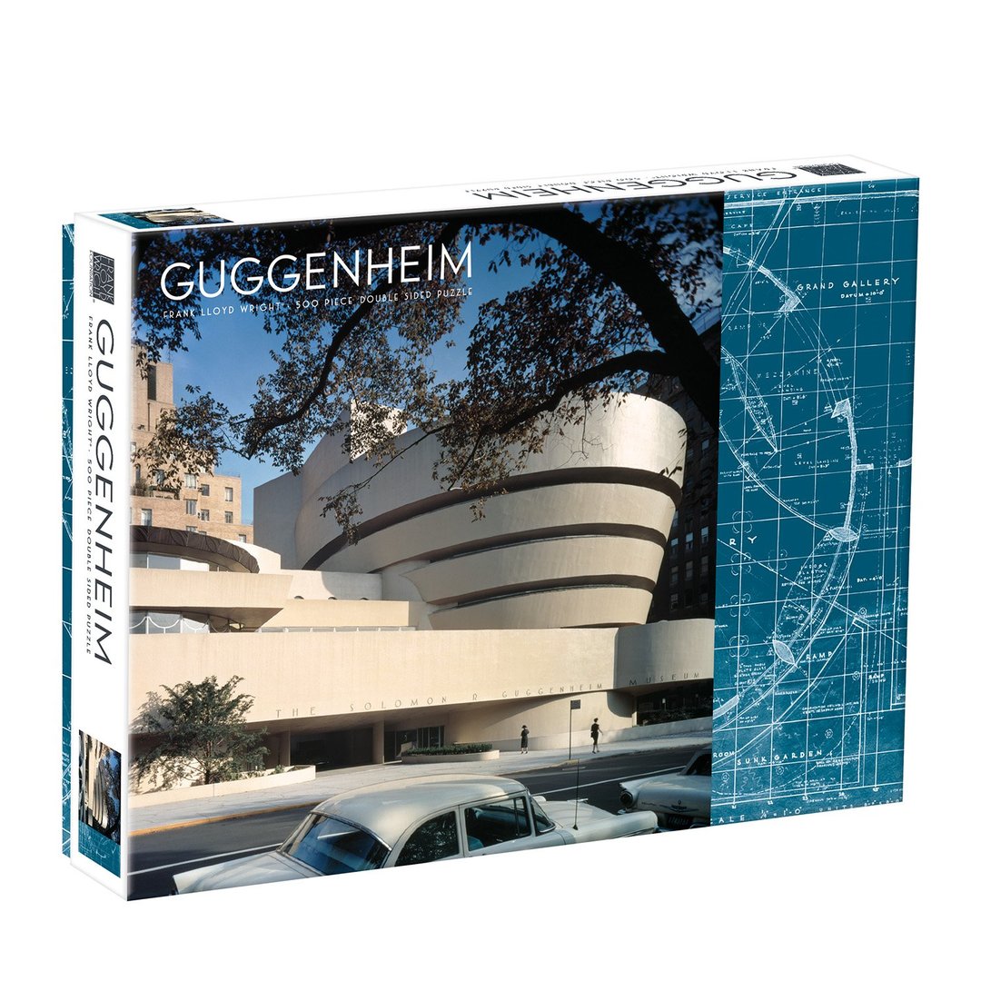 Enjoy The Guggenheim In Two Ways With This Double Sided Puzzle