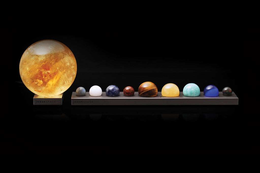 Deskspace Solar System Series With Sun Lamp