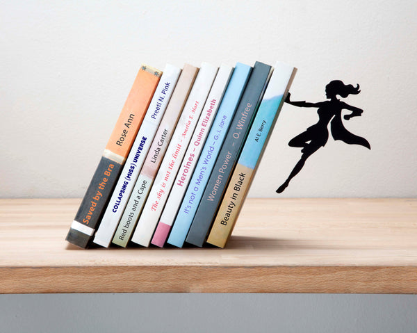 Clever Superhero Bookend Saves Your Favorite Books from Falling Over– My  Modern Met Store