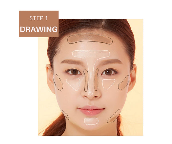 A'PIEU 3D Contouring Stick Duo how to use step 1