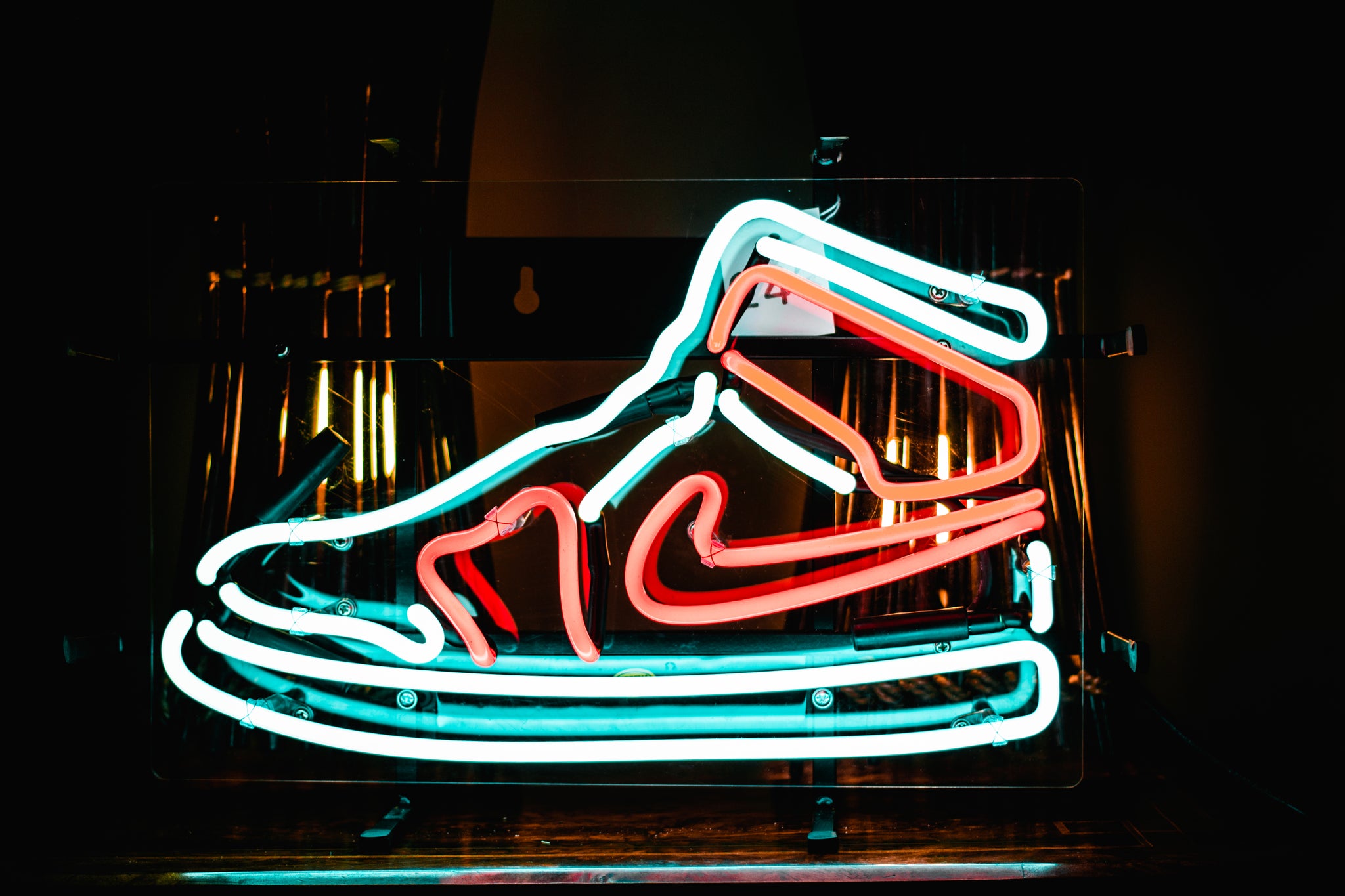 aj1 neon sign