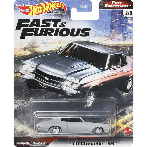 Hot Wheels Premium Fast & Furious '70 Chevelle SS Fast Superstars 2/5 ...