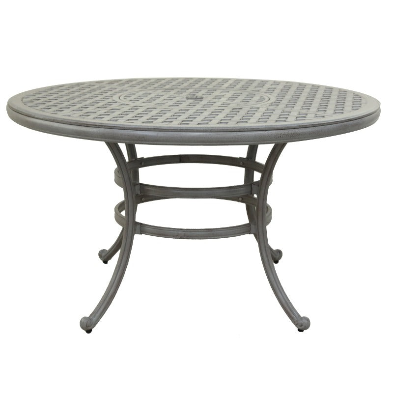 52 inch round outdoor dining table