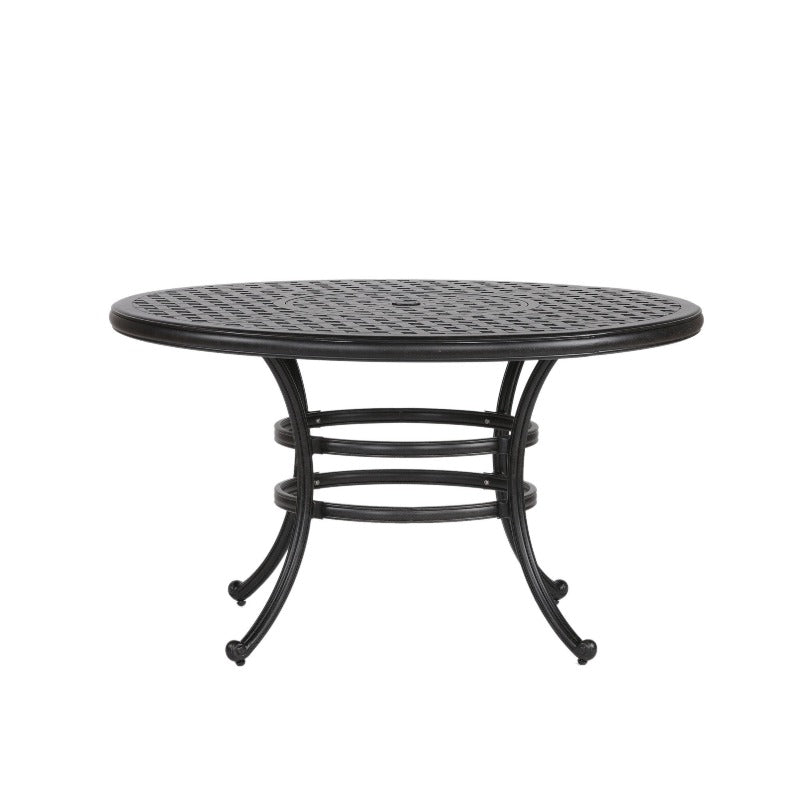 52 inch round outdoor dining table