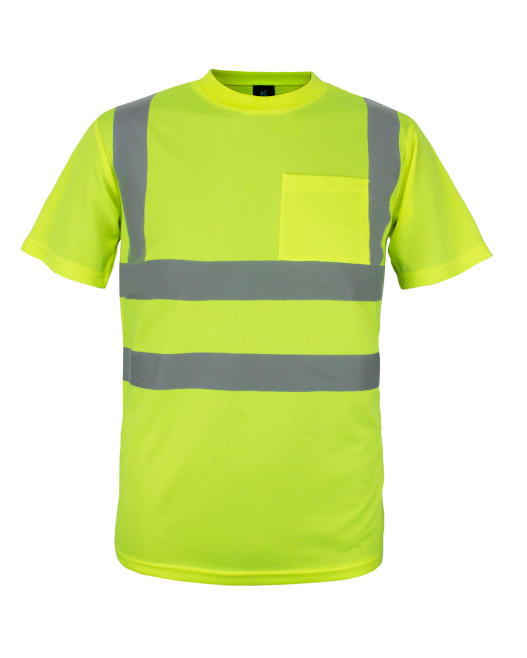 Kolossus 100% Polyester ANSI Class 2 Compliant High Visibility Short S ...