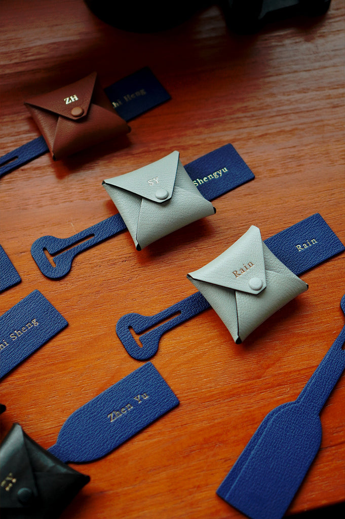 Rever leather goods, corporate social responsibility --  fun customised leather gifts for volunteers