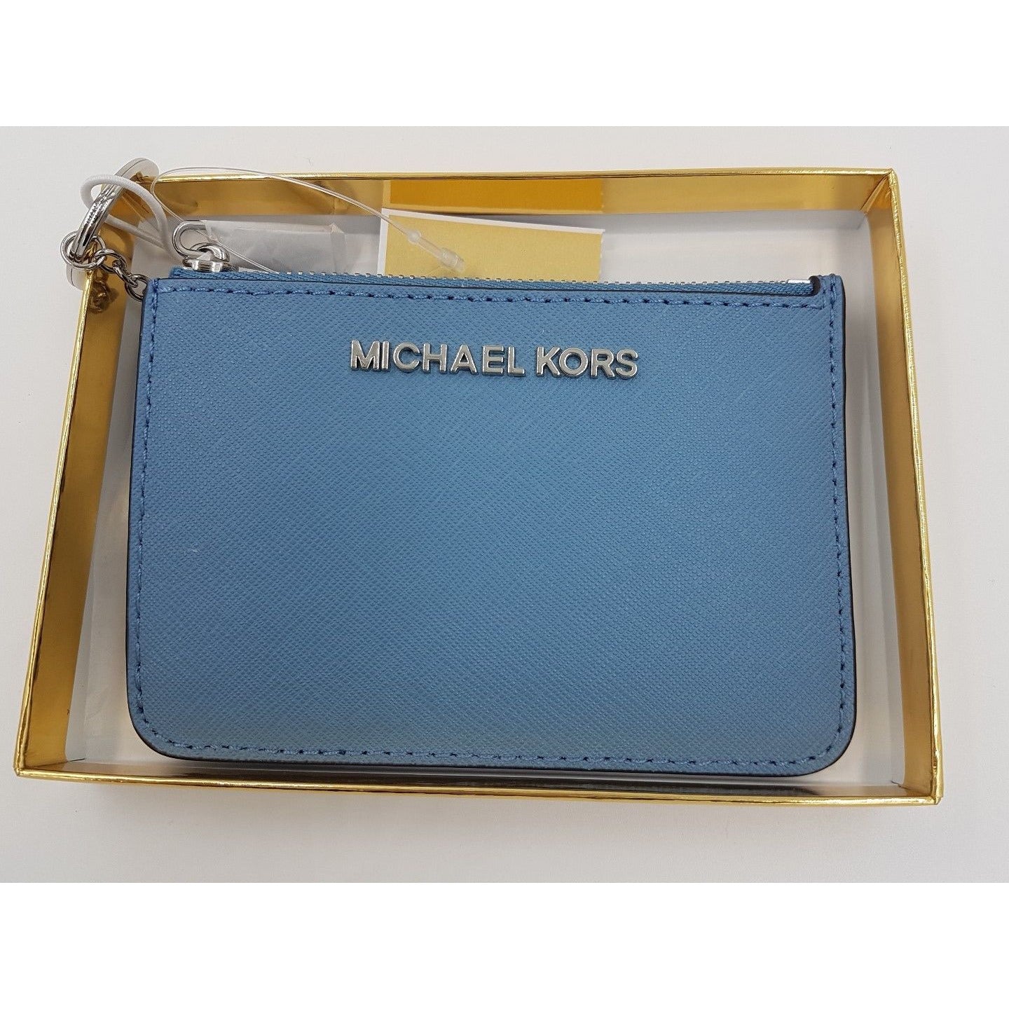 silver mk purse