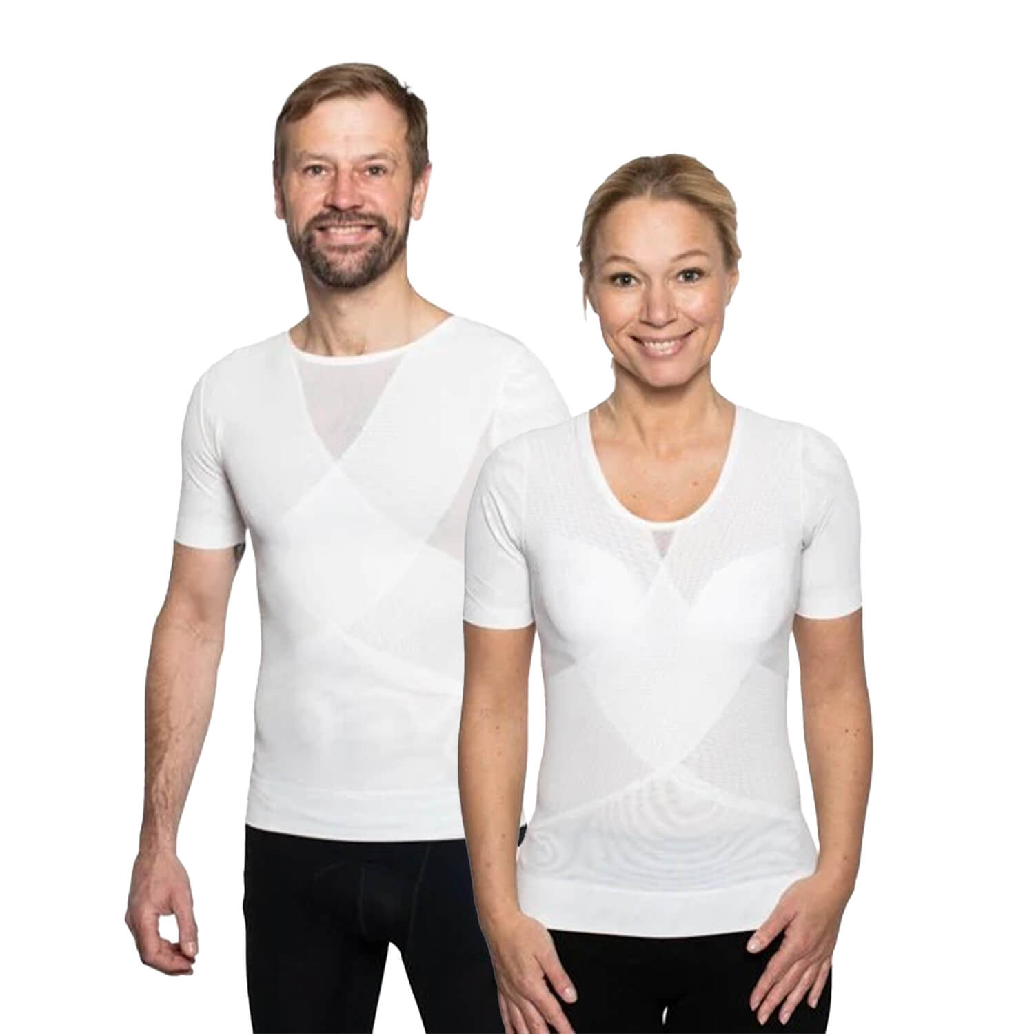 Holdningskorrigerende trøje - Unisex - Sort / Large