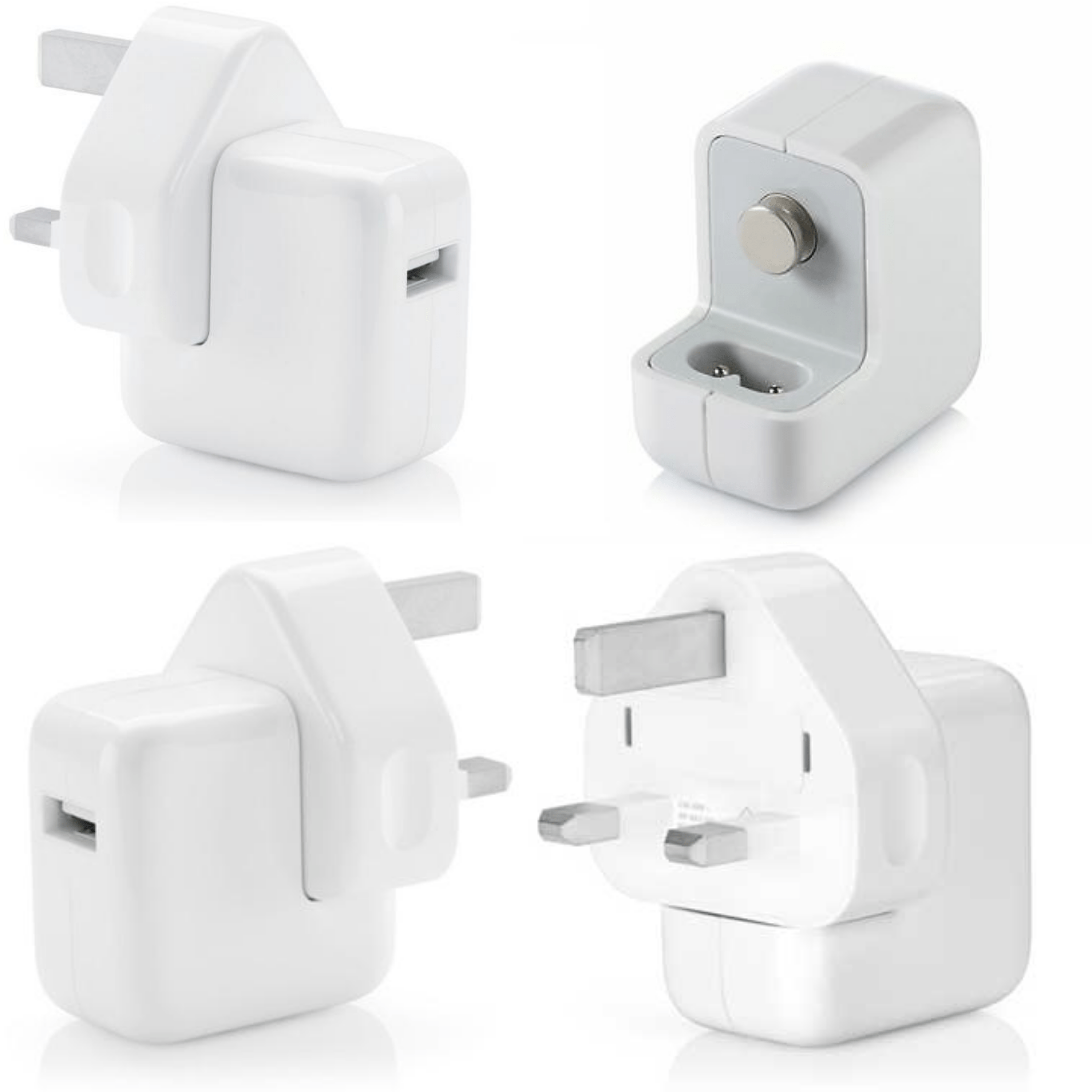 Own Brand - 12W 3-PIN UK USB Wall Charging Plug | Suits Apple Devices