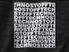 Techno fabric square t-shirts and hoodies