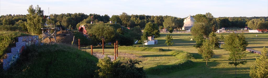 Fusion Festival 2014 - view of the tower stage