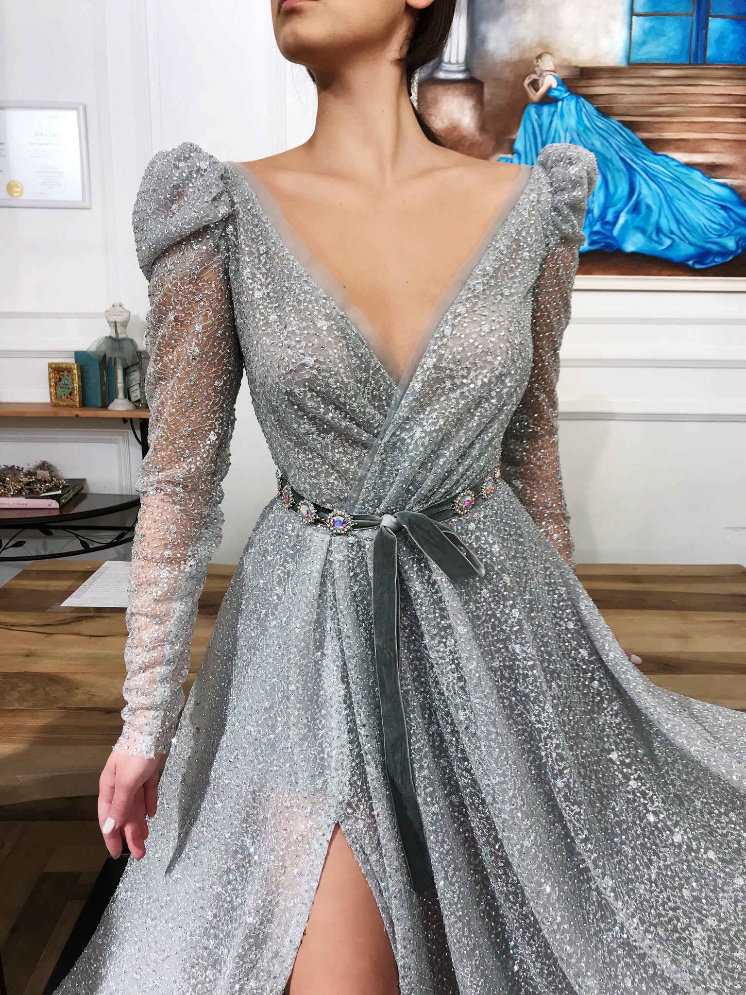 Queen Iris Gown | Teuta Matoshi