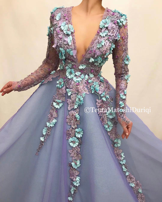 Harington Blooming Queen Gown | Teuta Matoshi