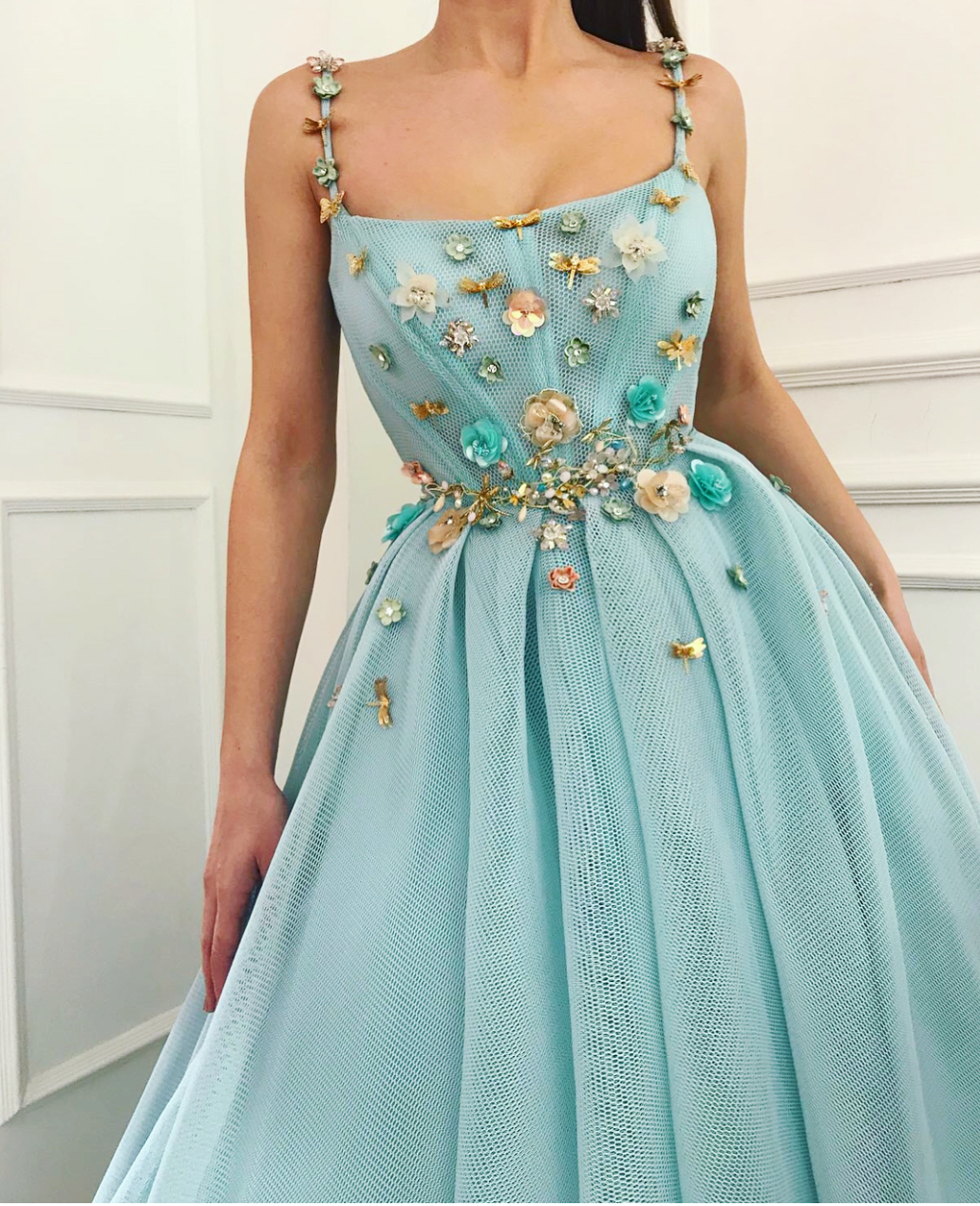 Azure Beauty Gown | Teuta Matoshi