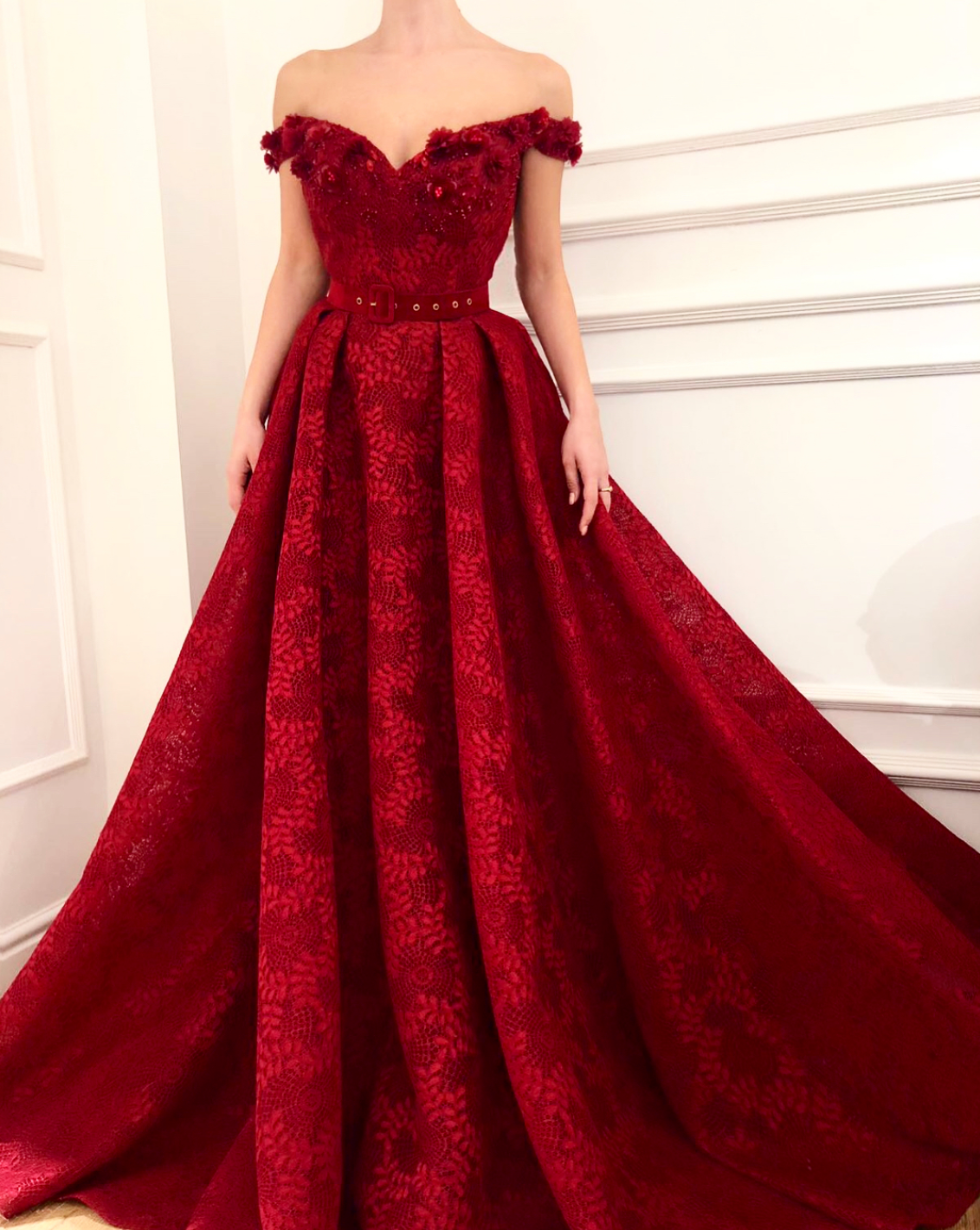 Ruby Frolic Gown | Teuta Matoshi