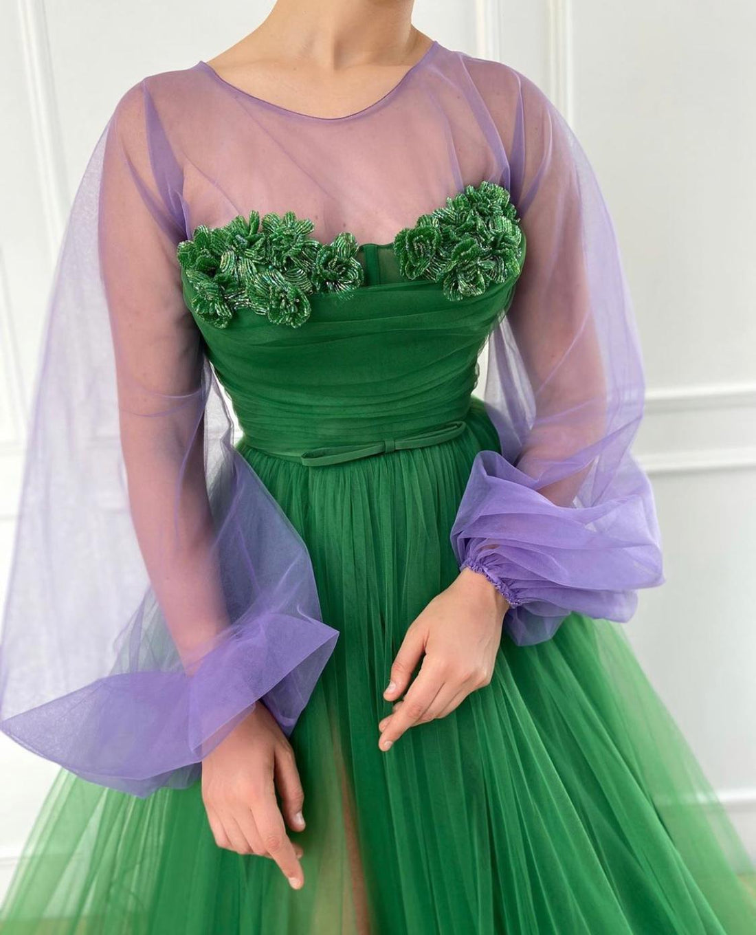 Emerald Charming Gown | Teuta Matoshi