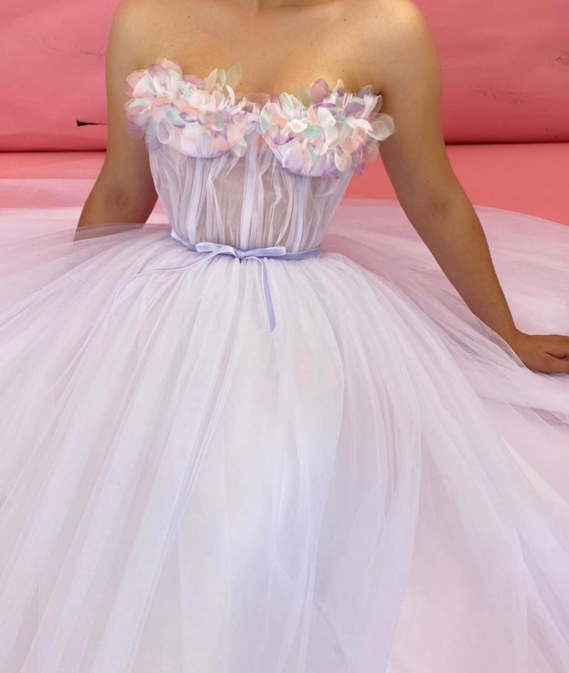 Ethereal Ruffled Gown