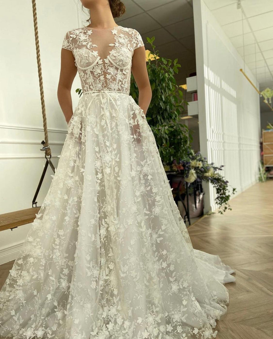 Amra Timeless Bridal Gown | Teuta Matoshi