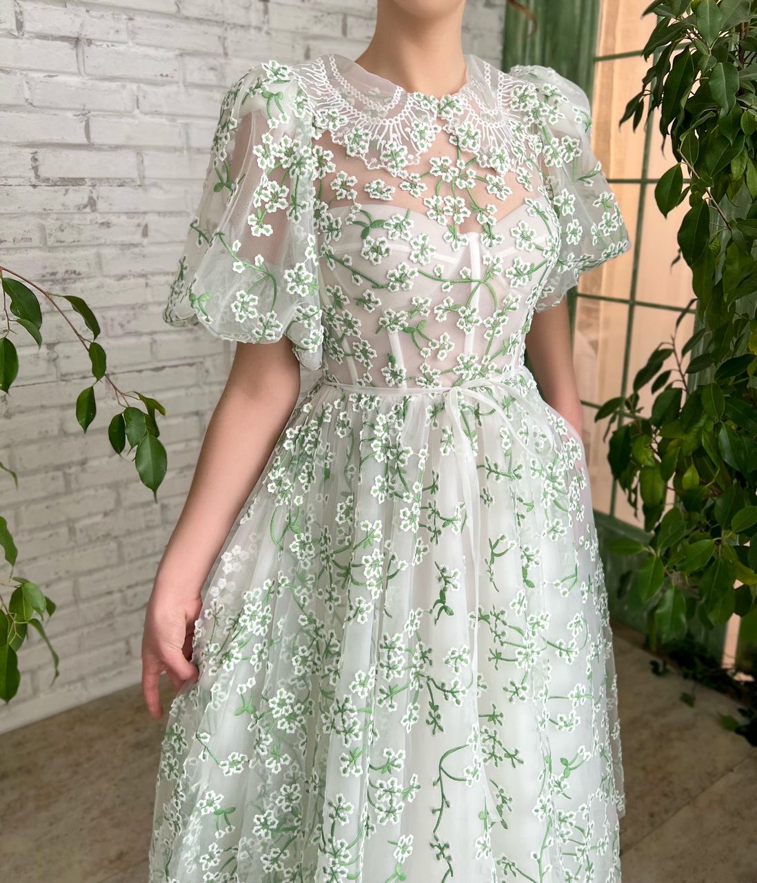 Lily of the valley dress | labiela.com