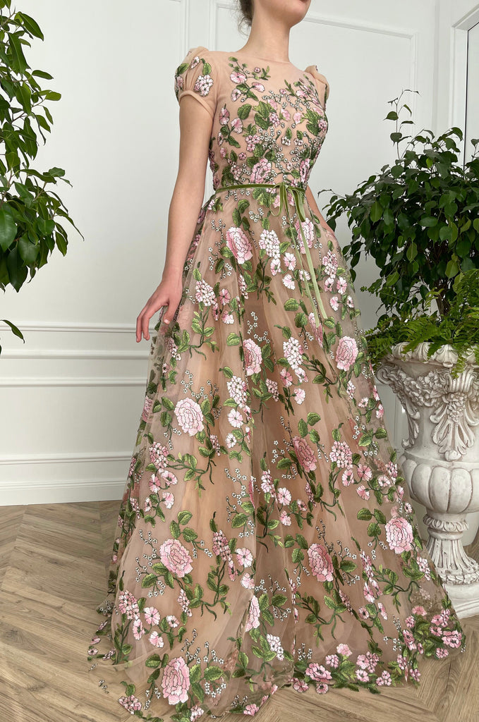 Peony Ivy Gown | Teuta Matoshi