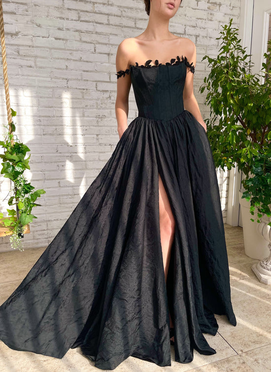 Midnight Sun Corset Gown | Teuta Matoshi