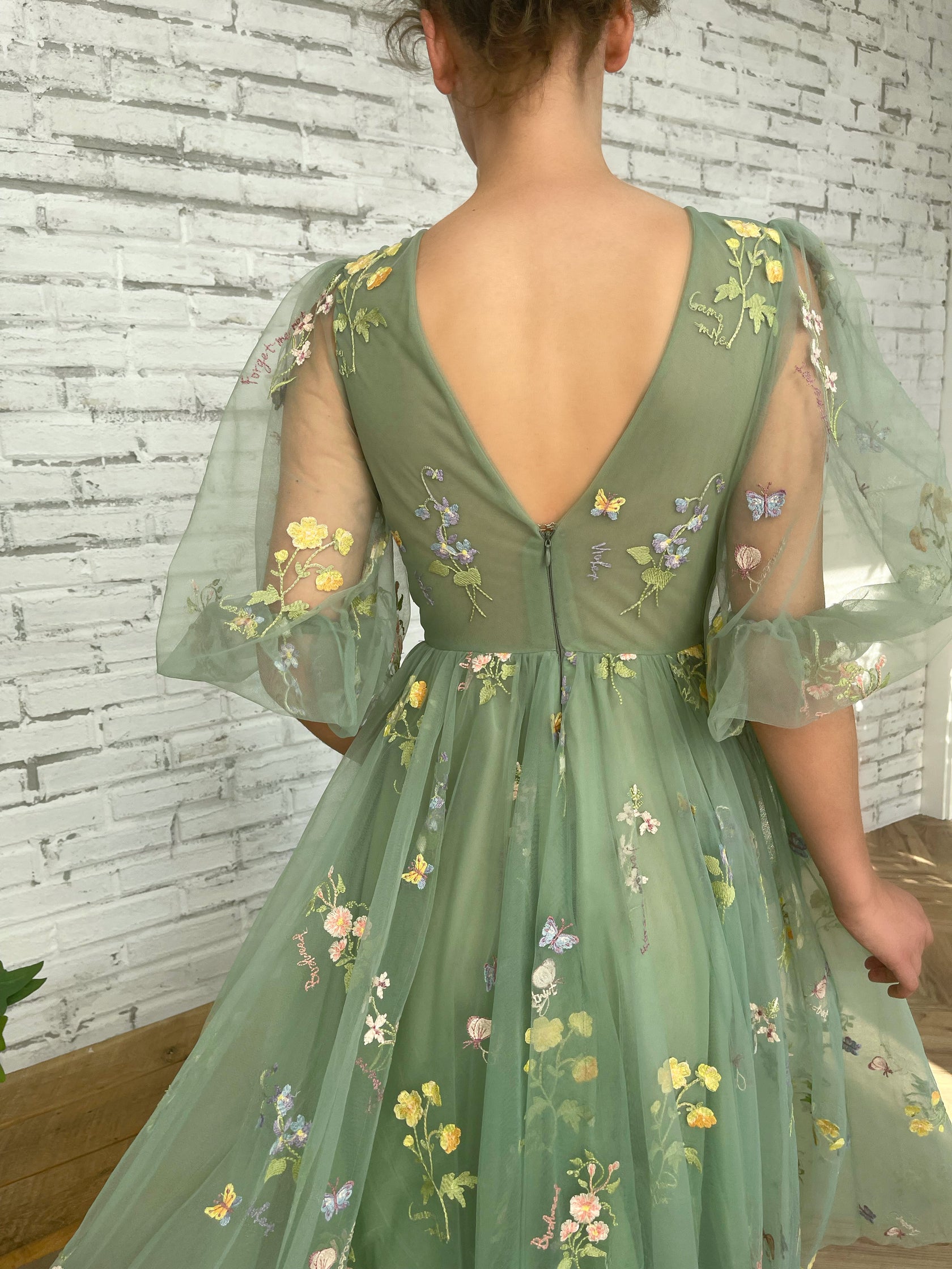 Flourishing Meadow Midi Dress | Teuta Matoshi