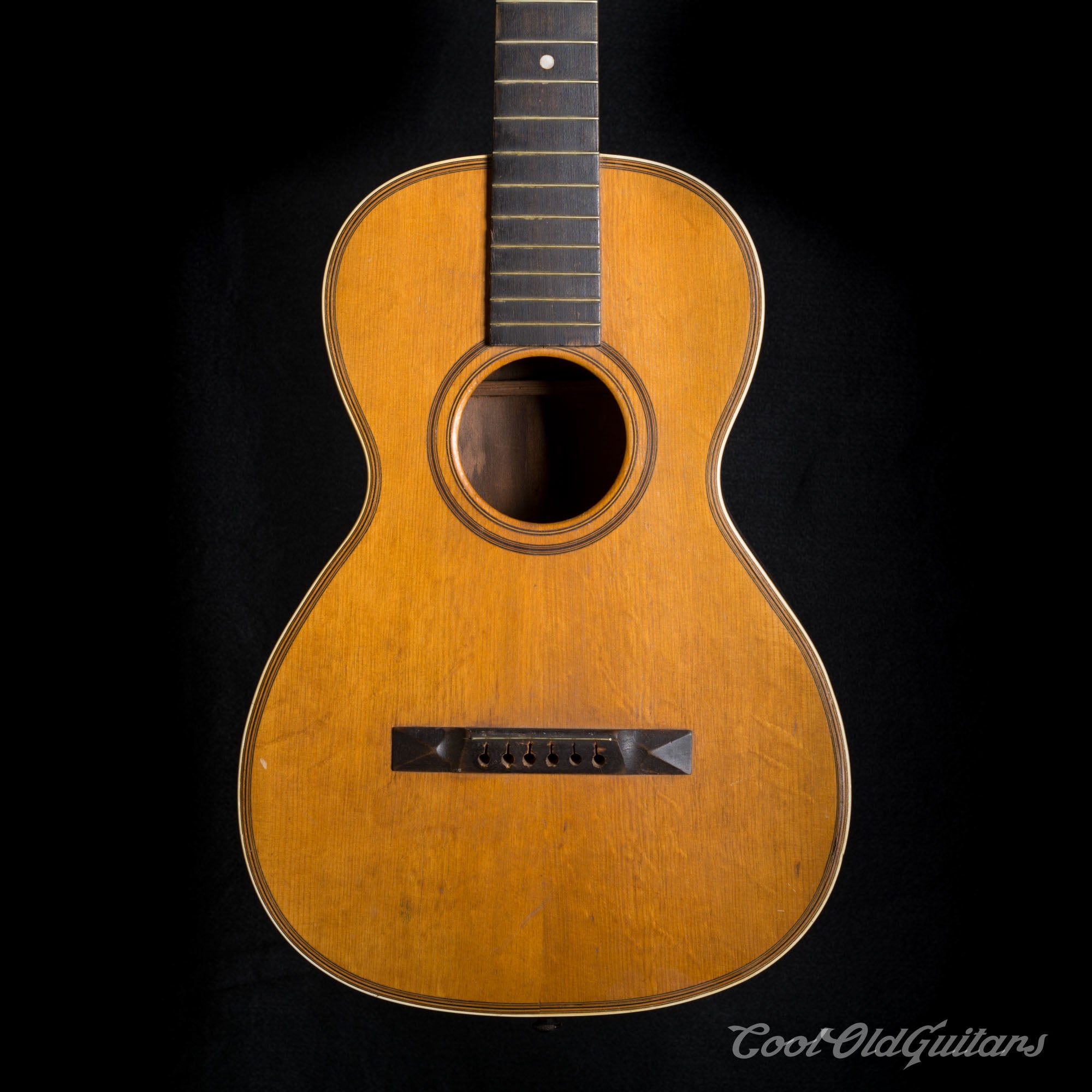 1910 lyon and healy parlor guitar.