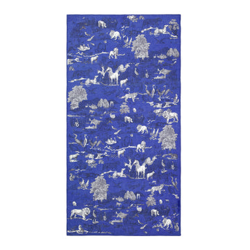 Inoui Editions Scarf 70 Toucan in Emerald - Bliss Boutiques