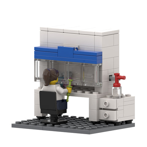 Custom Lego Lab Set - Biosafety Cabinet