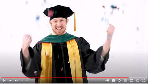 Doctoral gown regalia