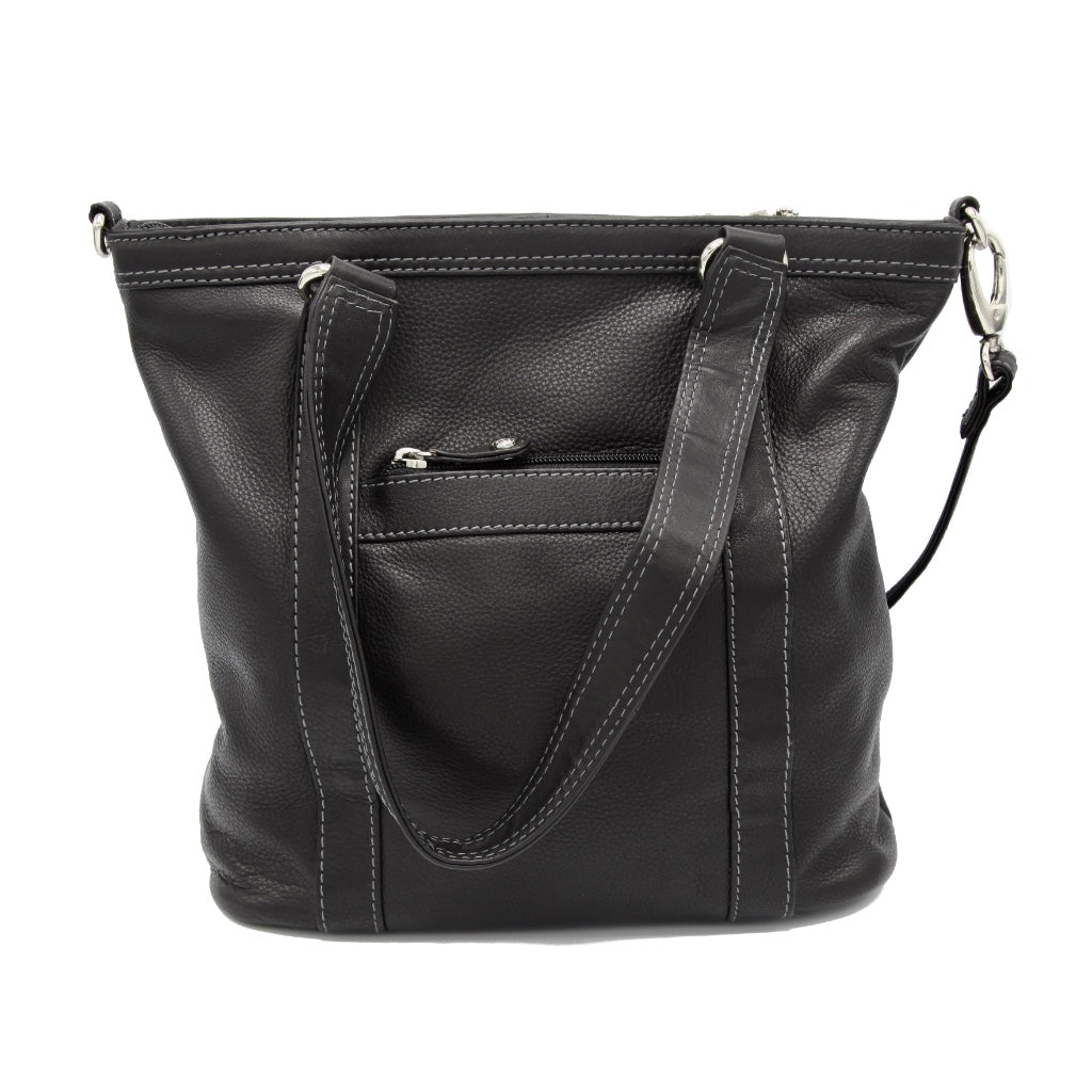 Ladies Premium Shoulder Bag - Paolo Rossi Leather