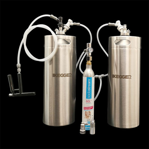 Complete 20L Mini Keg Package | 2 x 10L Kegs, Regulator Kit and Tap