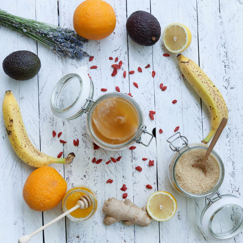 Zutaten Kombucha herstellen