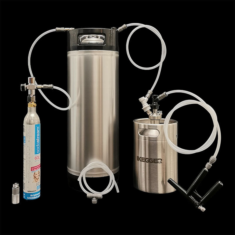 Remplisseur de bouteille de bière homebrew 304 en acier inoxydable  contre-pression bouteille de bière remplisseur co2 kit de brassage de bière