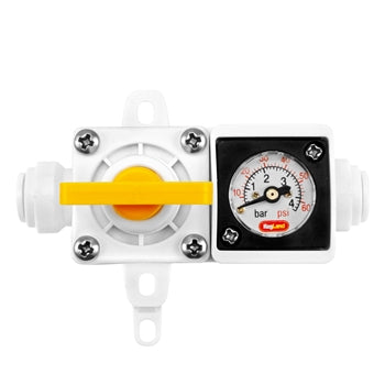 Duotight - 8mm Inline Regulator 0-60 psi with Gauge