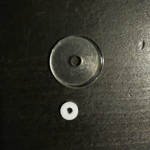 Spare O-ring -  Clear disc and white washer  for Mini regulator's inlet and outlet