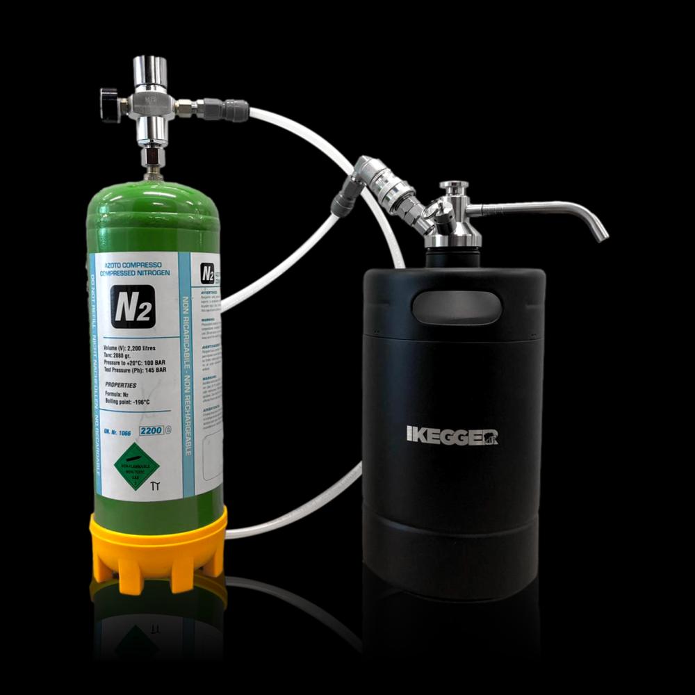 iKegger 2.0  Remote Gas Line & Larger Gas Bottle Adapters