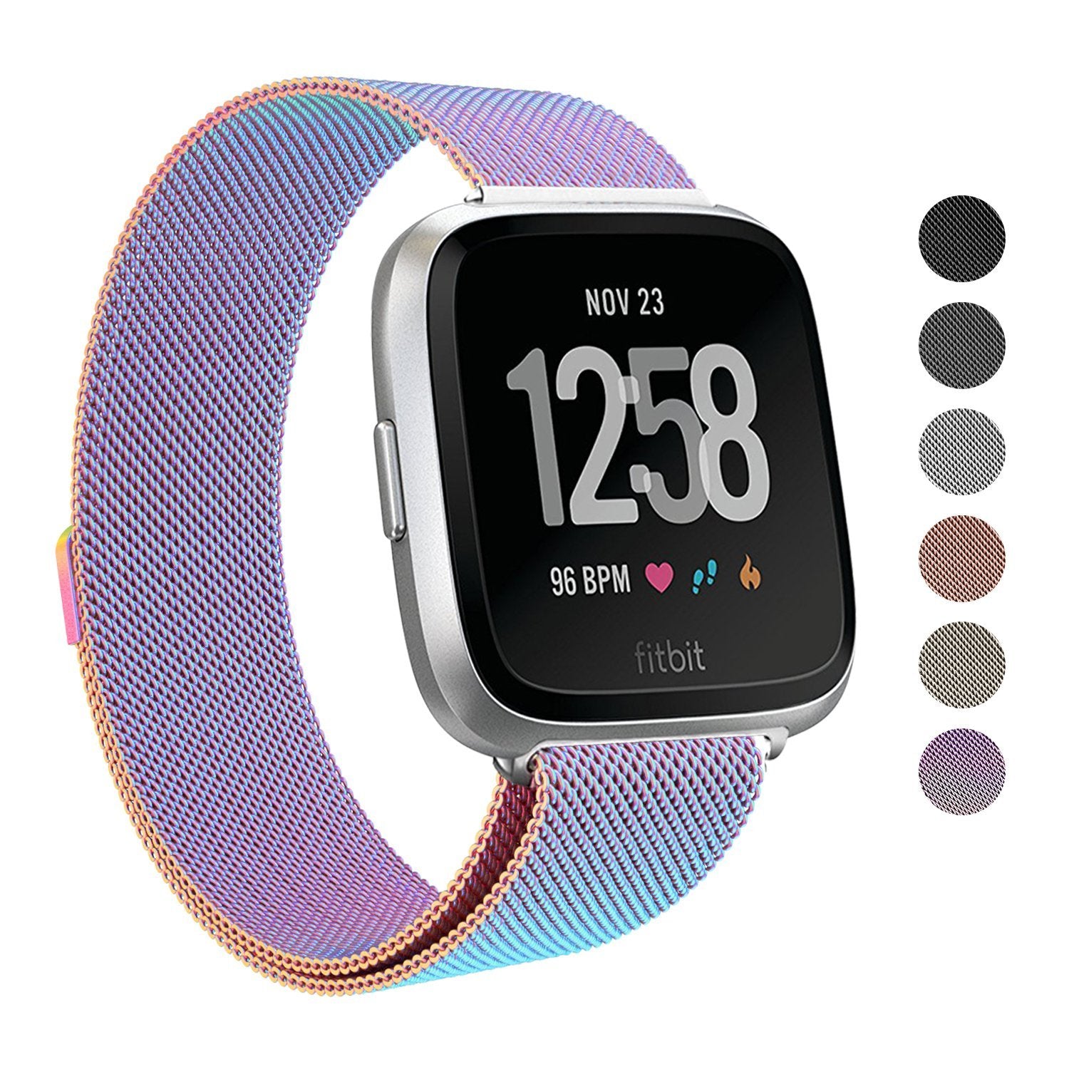 fitbit versa band colors