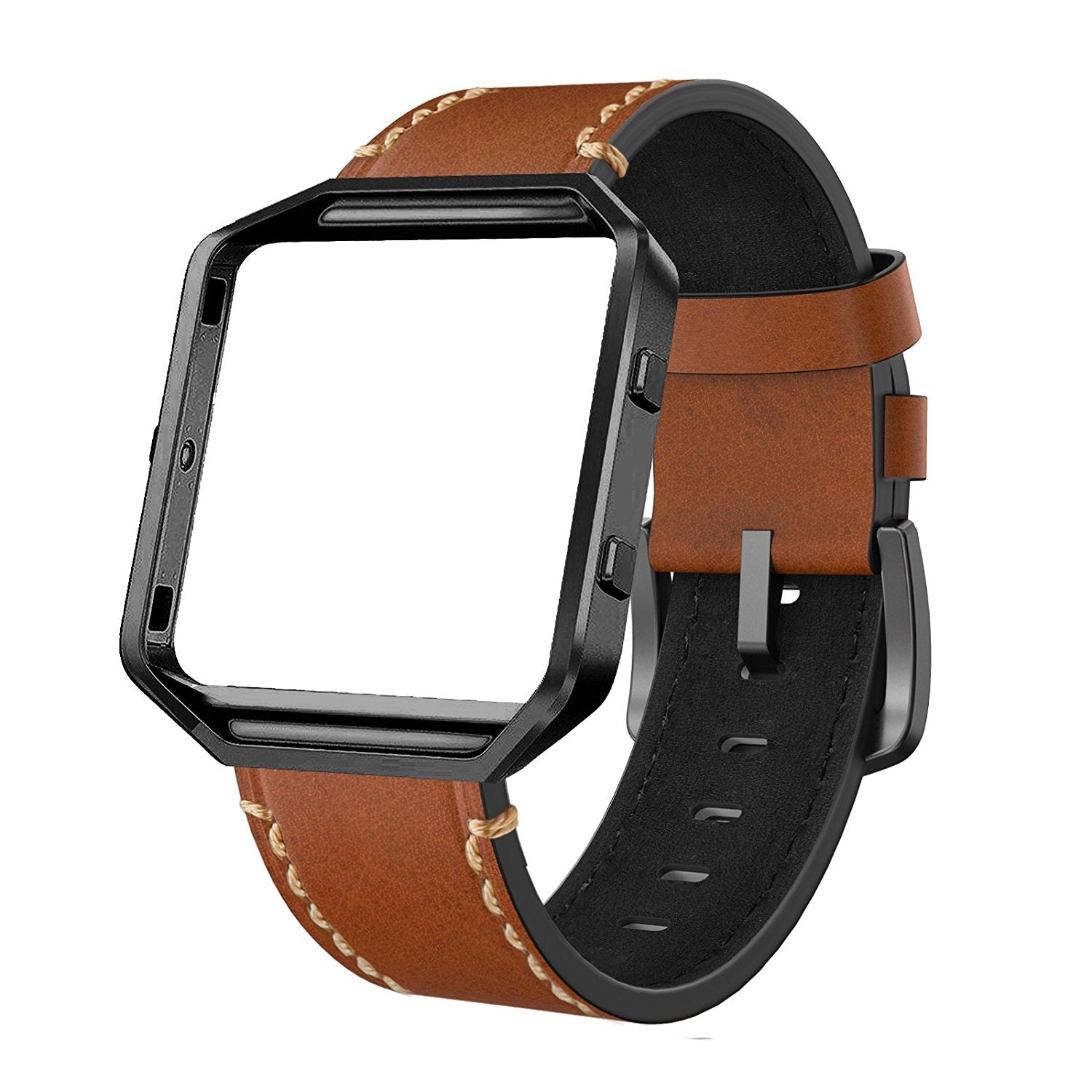 fitbit blaze leather strap uk