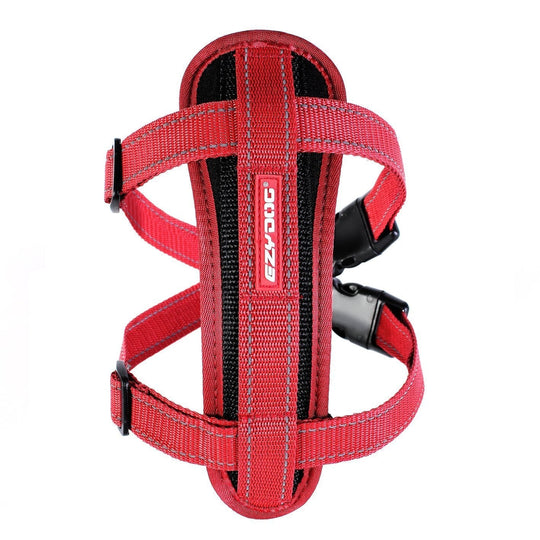 EzyDog Chestplate Dog Harness Red Extra Small Image 1