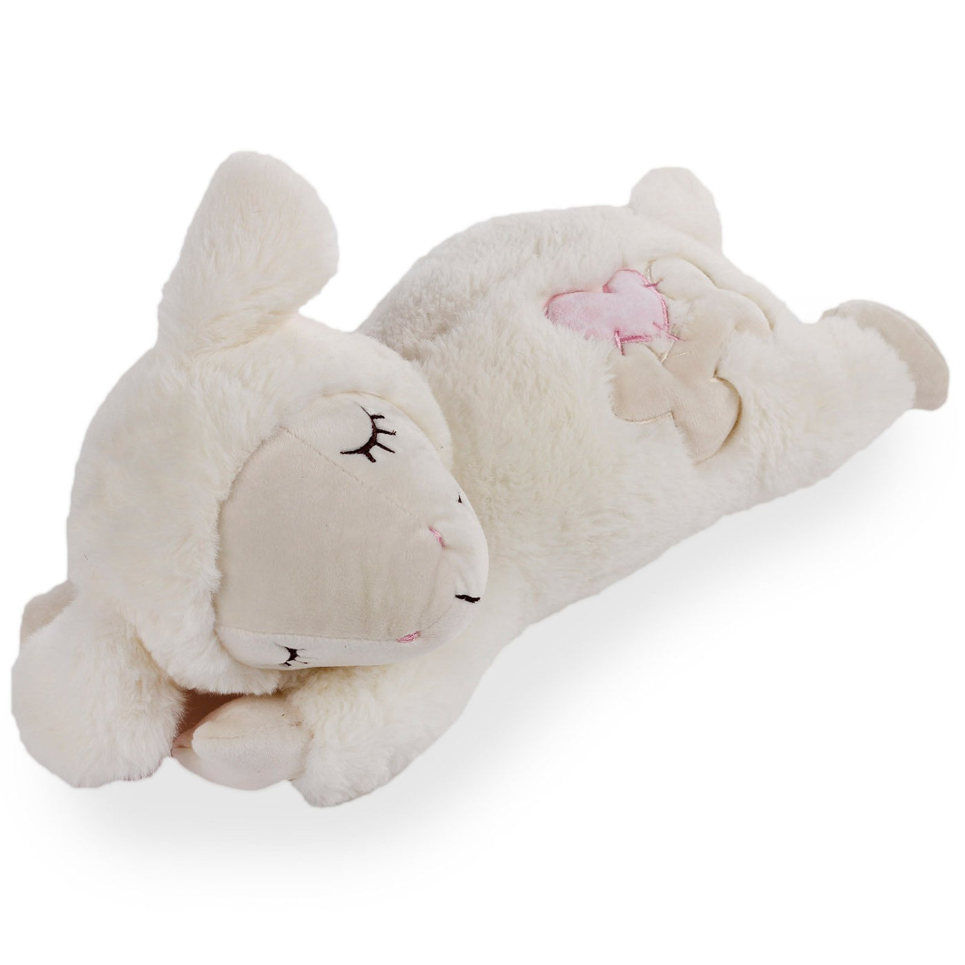 lamb heartbeat dog toy